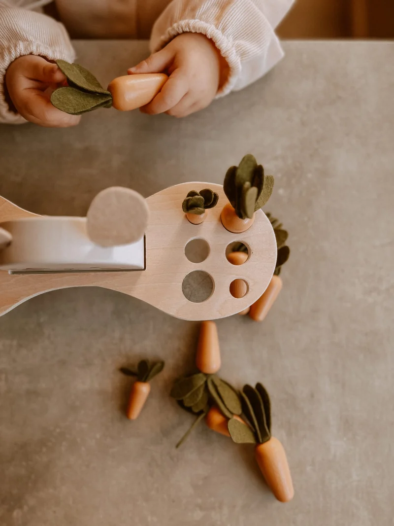 Échelle de Lapin – Puzzle en Bois Montessori | Mrs Ertha