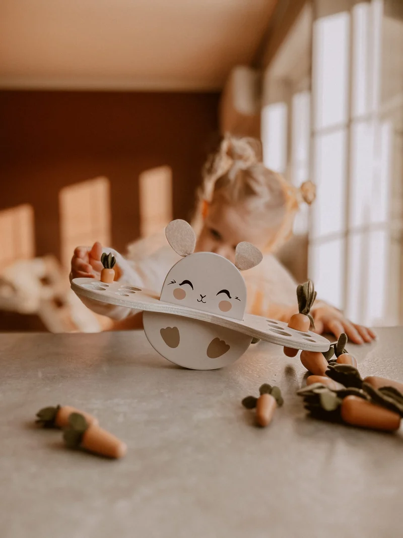 Échelle de Lapin – Puzzle en Bois Montessori | Mrs Ertha