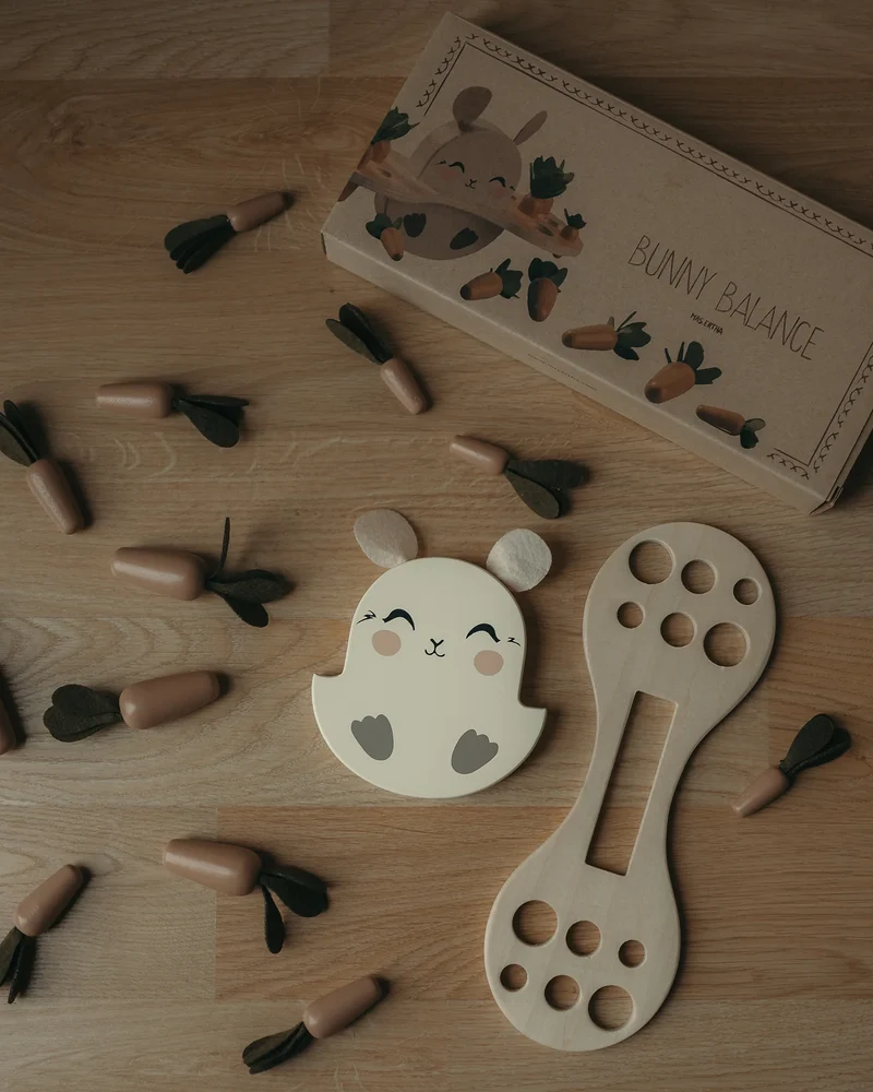 Échelle de Lapin – Puzzle en Bois Montessori | Mrs Ertha