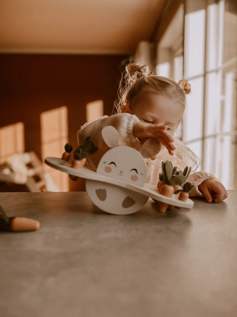 Échelle de Lapin – Puzzle en Bois Montessori | Mrs Ertha