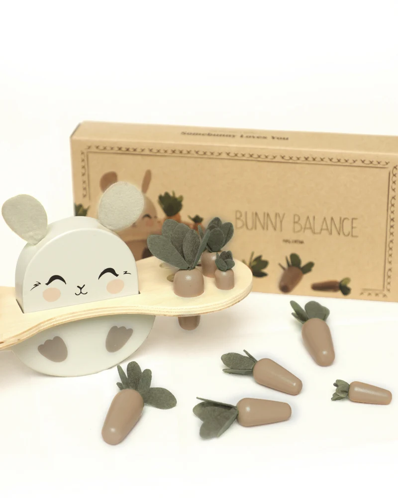 Échelle de Lapin – Puzzle en Bois Montessori | Mrs Ertha