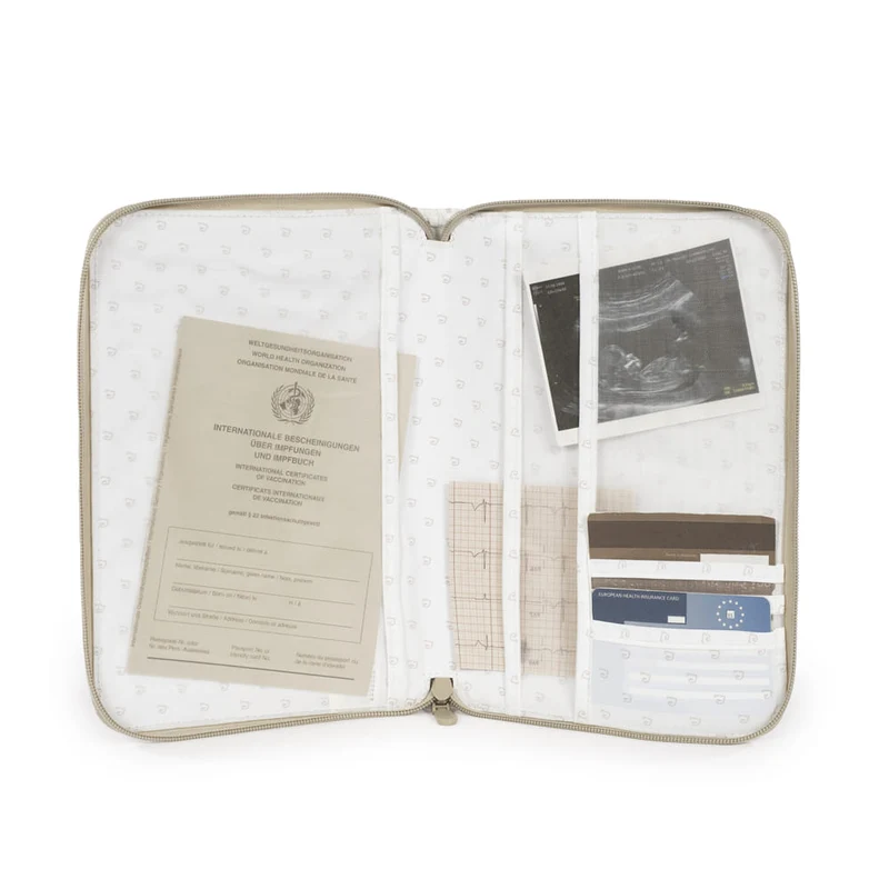 Protège carnet de santé Nara – Porte-documents bébé avec fermeture éclair