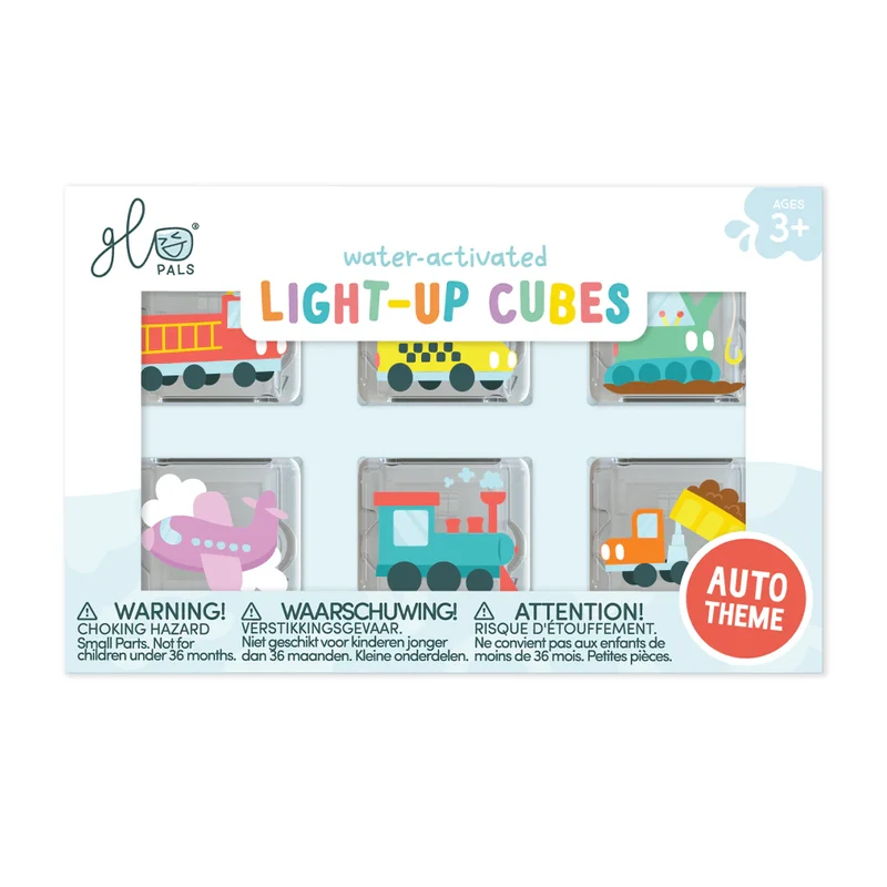 Cubes Lumineux Édition Limitée – 6 pièces – véhicules
