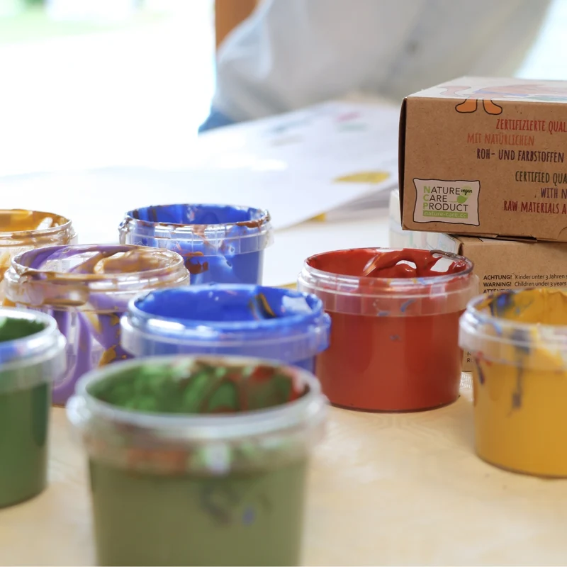 Coffret Mika peinture aux doigts naturelle et vegan