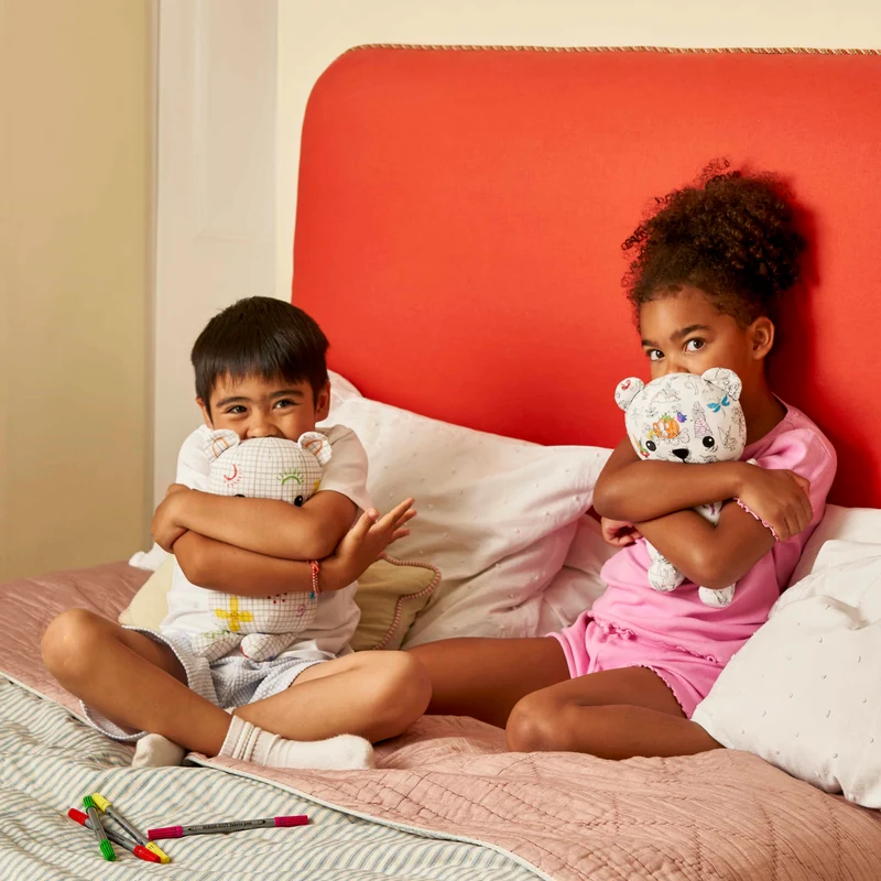 Ours en Peluche à Colorier – Conte de fée