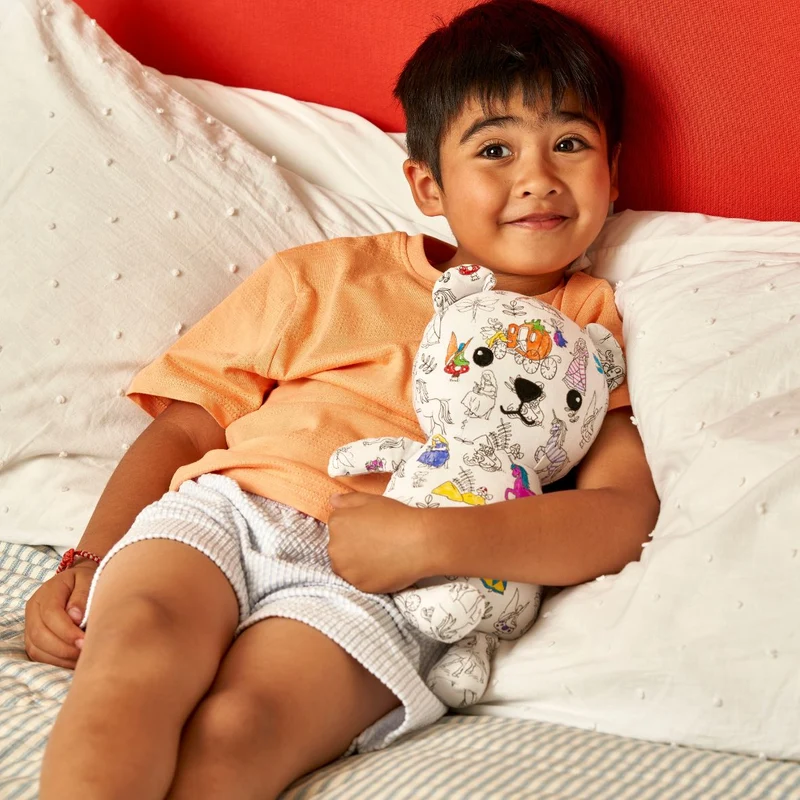 Ours en Peluche à Colorier – Conte de fée