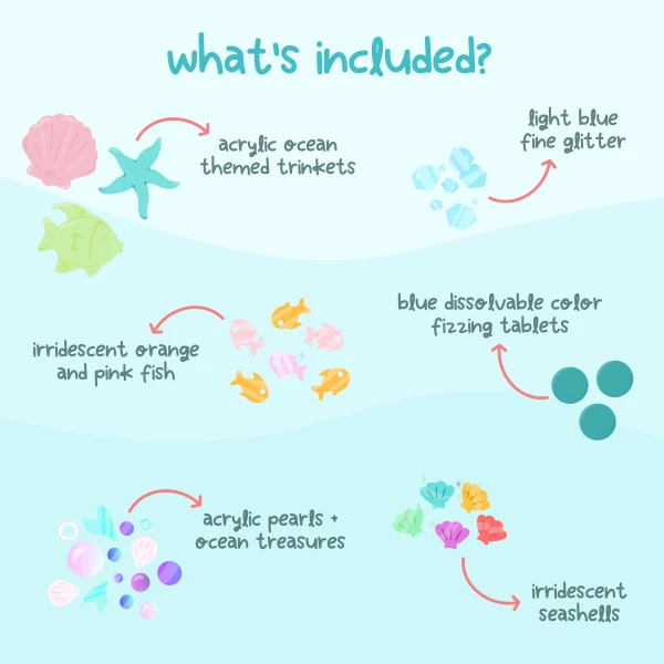 Fun Fillers – Ocean | Accessoires sensoriels magiques