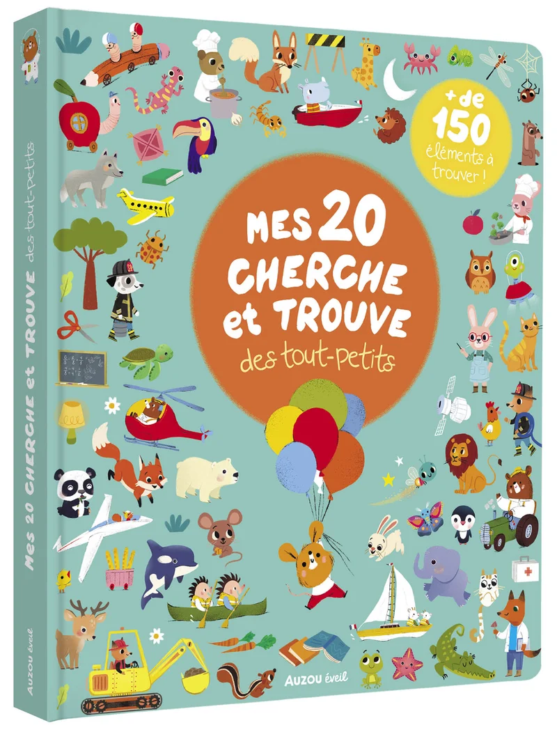 Mes 20 Cherche et Trouve des Tout-Petits 🔍- Livre