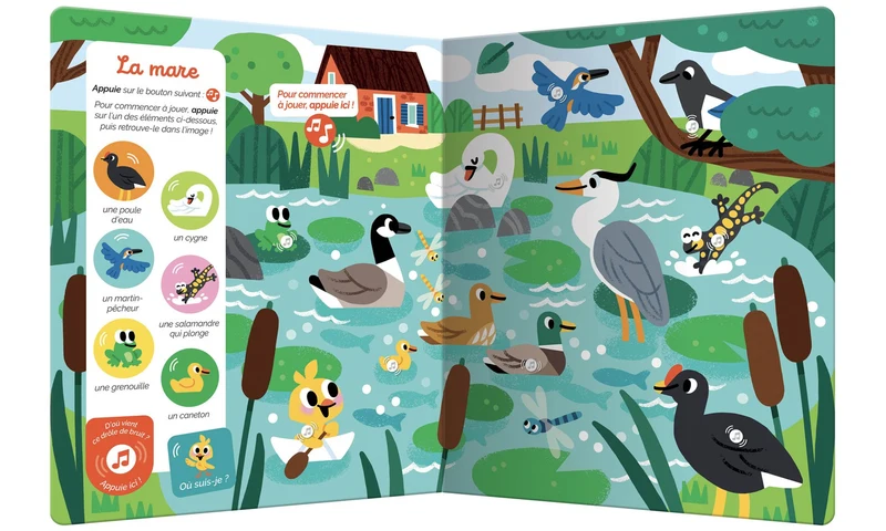 Cherche et Trouve des Tout-Petits Sonore – La Ferme 🐄🔊- Livre