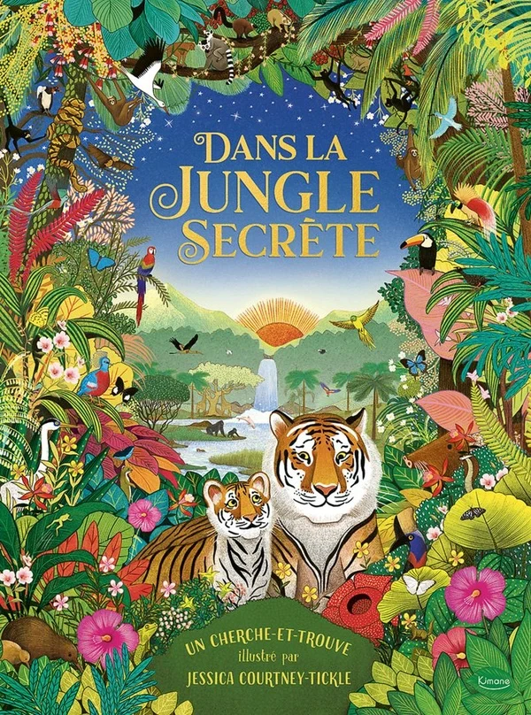 Cherche et trouve - Dans la Jungle Secrète 🐒🌿- Livre