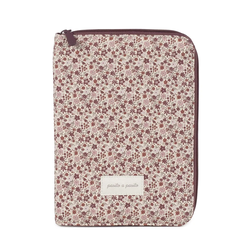 Protège Carnet de Santé Cherry Fleurs