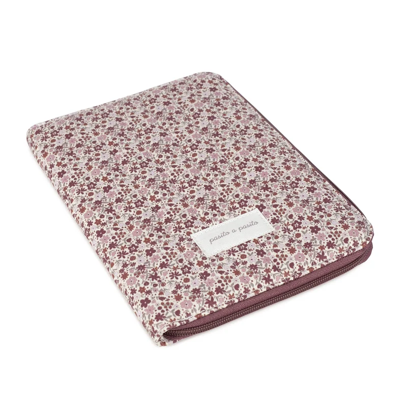 Protège Carnet de Santé Cherry Fleurs