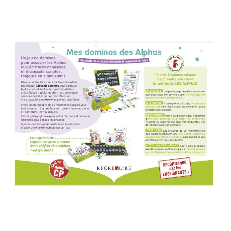 54 dominos Les Alphas
