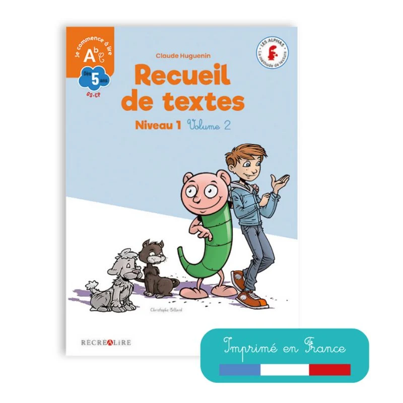 Premières lectures Les Alphas - niveau 1 volume 2 GS CP