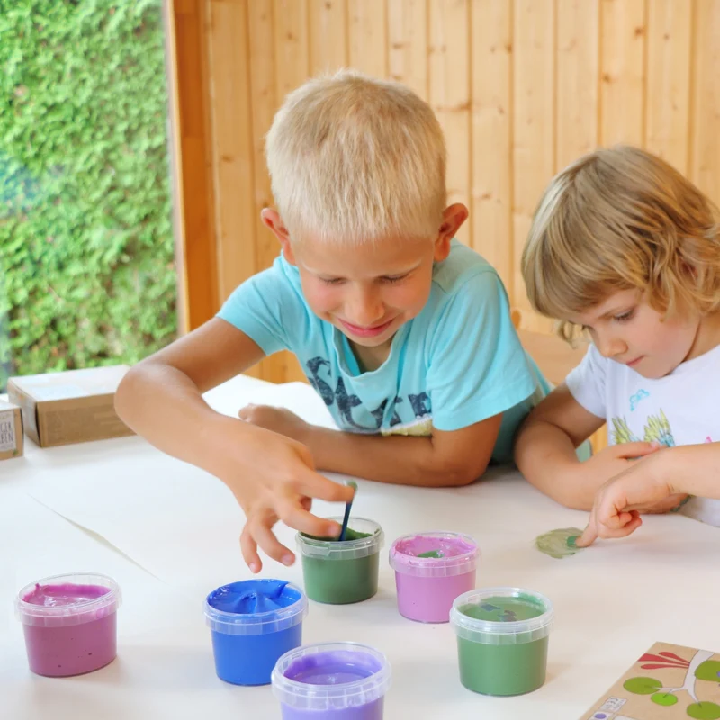 Coffret Luka peinture aux doigts naturelle et vegan