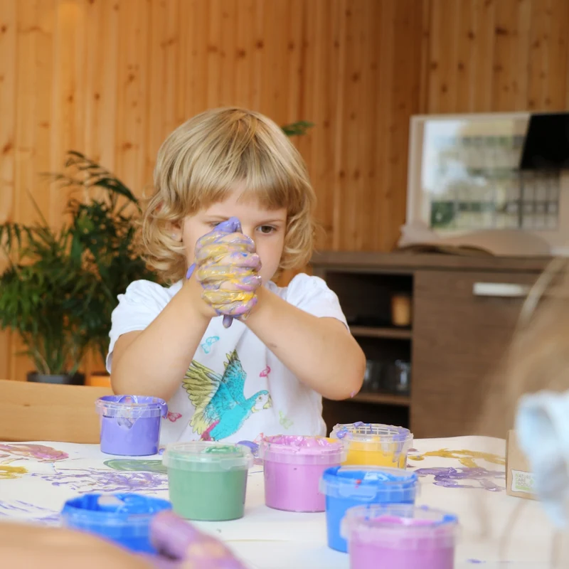 Coffret Luka peinture aux doigts naturelle et vegan