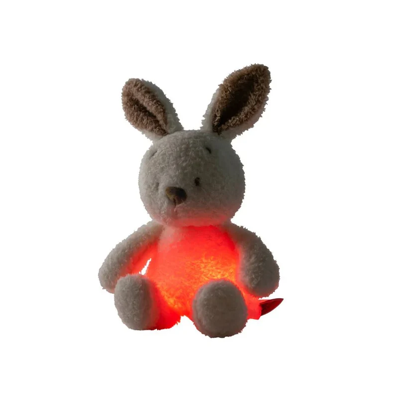 veilleuse peluche lapin Teddy beige 🐰