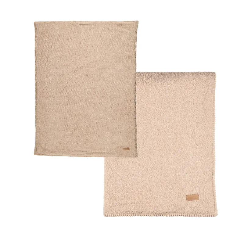 Couverture bébé Teddy Supersoft beige 🧸🤎