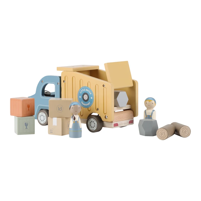 Camion-benne en Bois FSC – Jeu de Construction pour Enfant