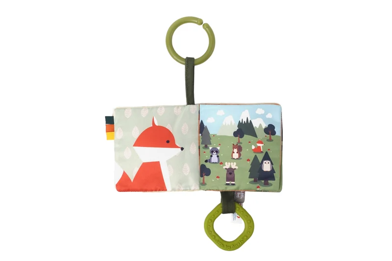 Livre Tissu Bébé – Forêt 🌲