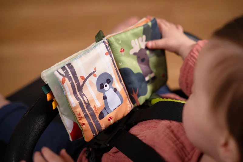 Livre Tissu Bébé – Forêt 🌲