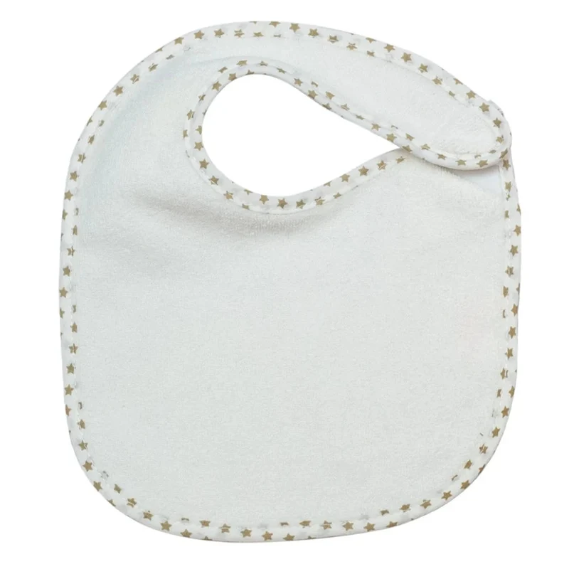 Lot de 7 bavoirs – Essentiels beige