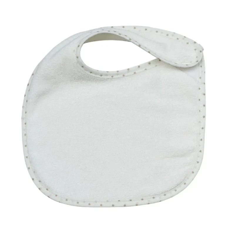 Lot de 7 bavoirs – Essentiels beige