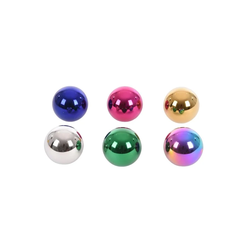 6 Boules de couleurs réfléchissantes mystérieuses