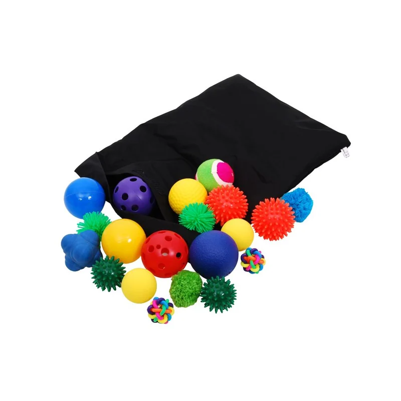 Pack de 20 balles sensorielles