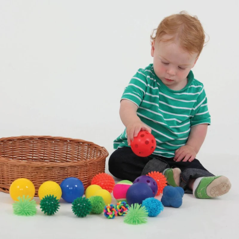 Pack de 20 balles sensorielles