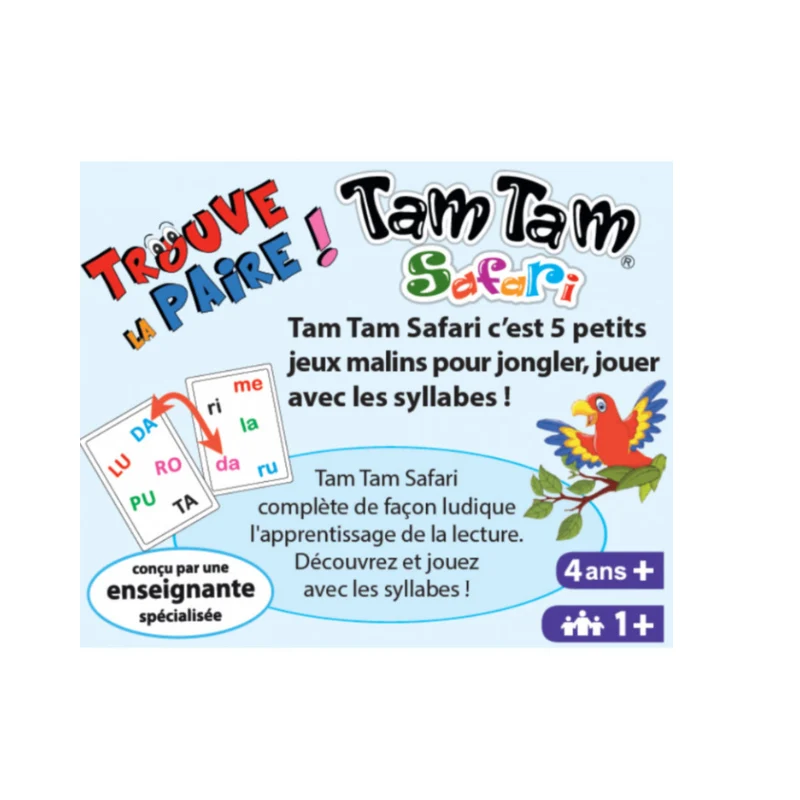 Tam Tam Safari - Les syllabes