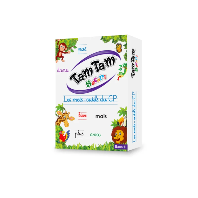 Tam Tam Safari - Les mots et outils du CP