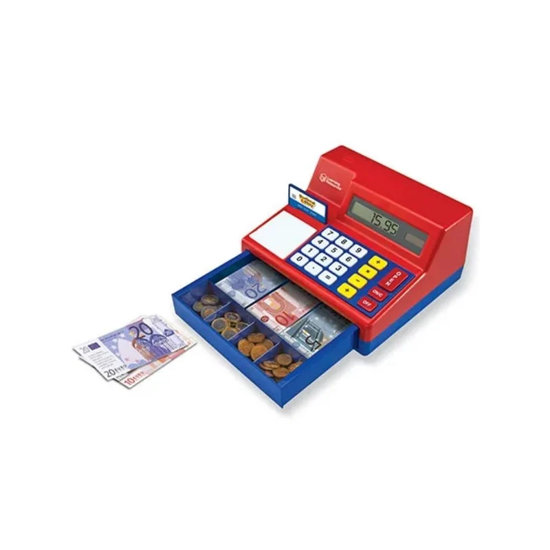 Caisse enregistreuse avec euros