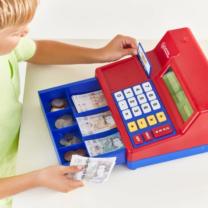 Caisse enregistreuse avec euros