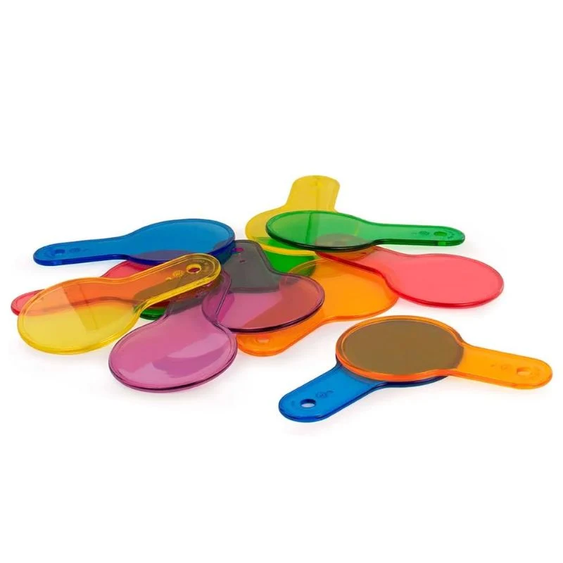 Palettes de couleurs translucides pour table lumineuse
