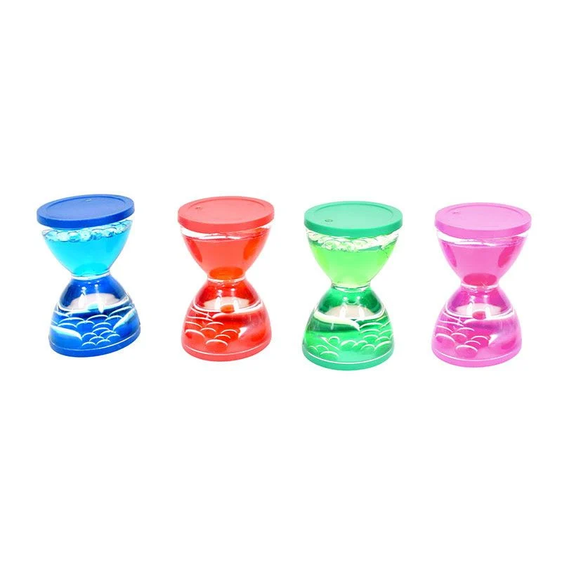 4 minuteries liquides à bulles