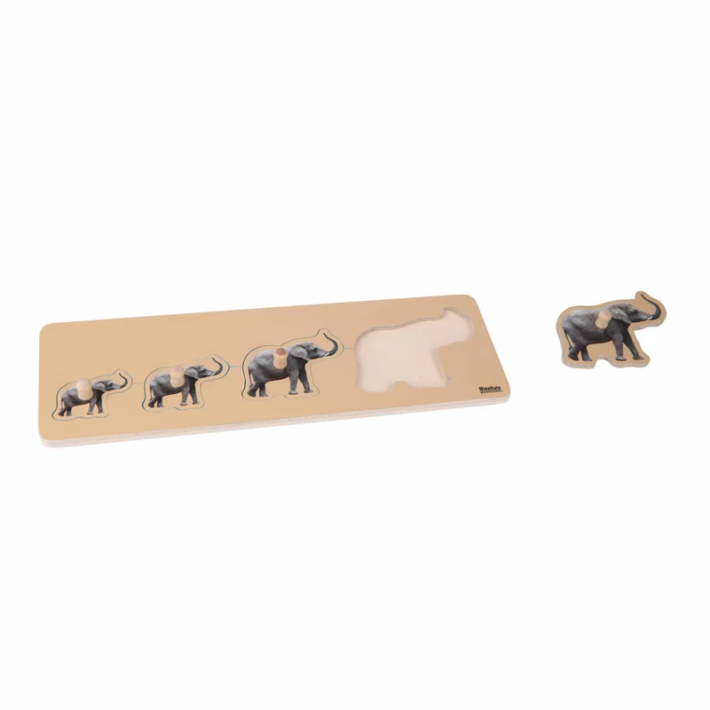 Puzzle tous petits : éléphants - Nienhuis AMI