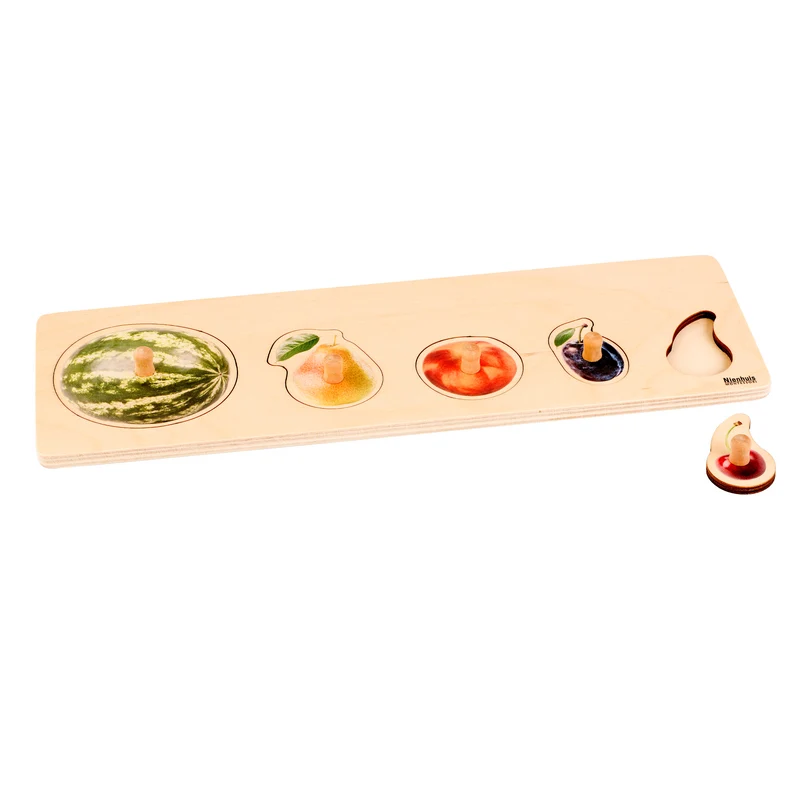 Puzzle tous petits : 5 fruits - Nienhuis AMI