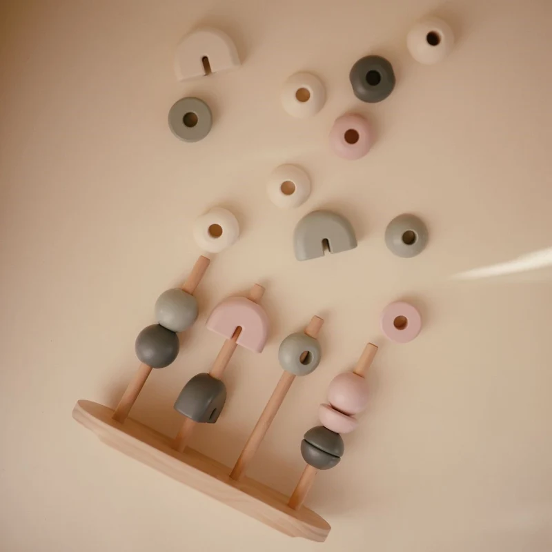 Multi Shape Stacker Boulier | Mushie