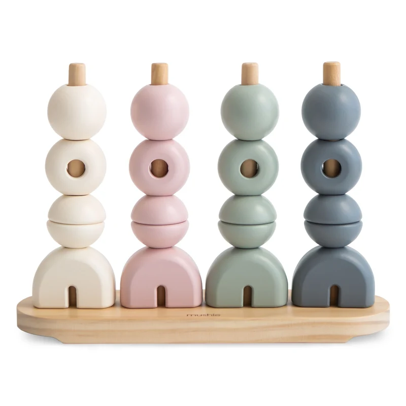Multi Shape Stacker Boulier | Mushie