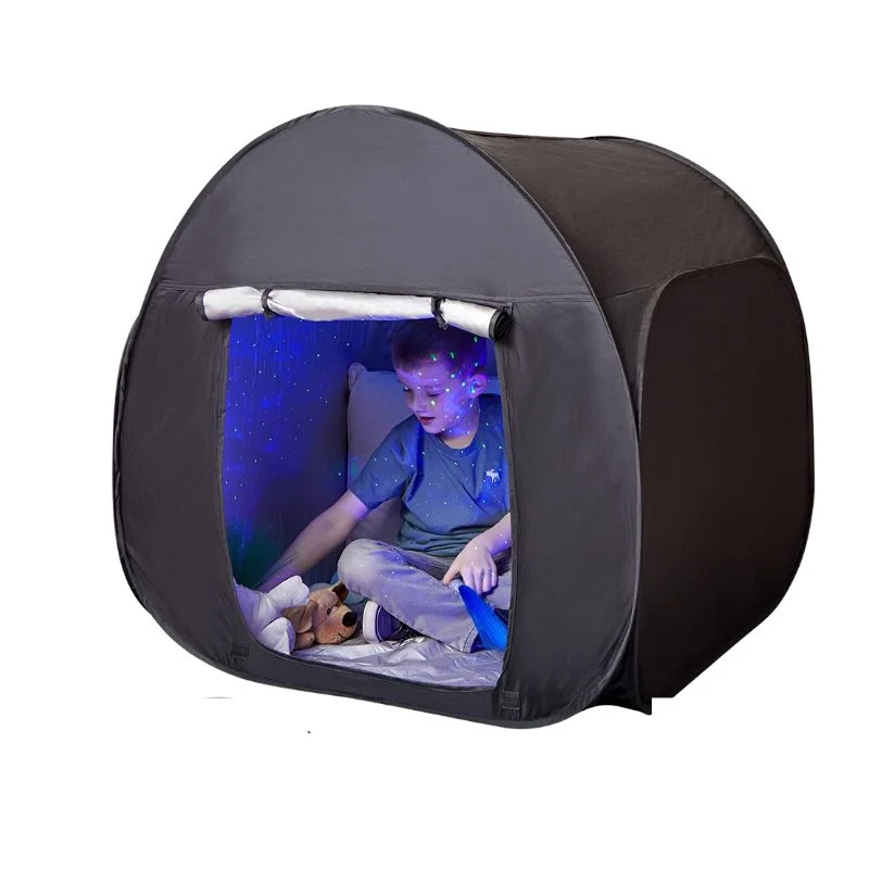 Tente pop-up sensorielle noire 105 cm