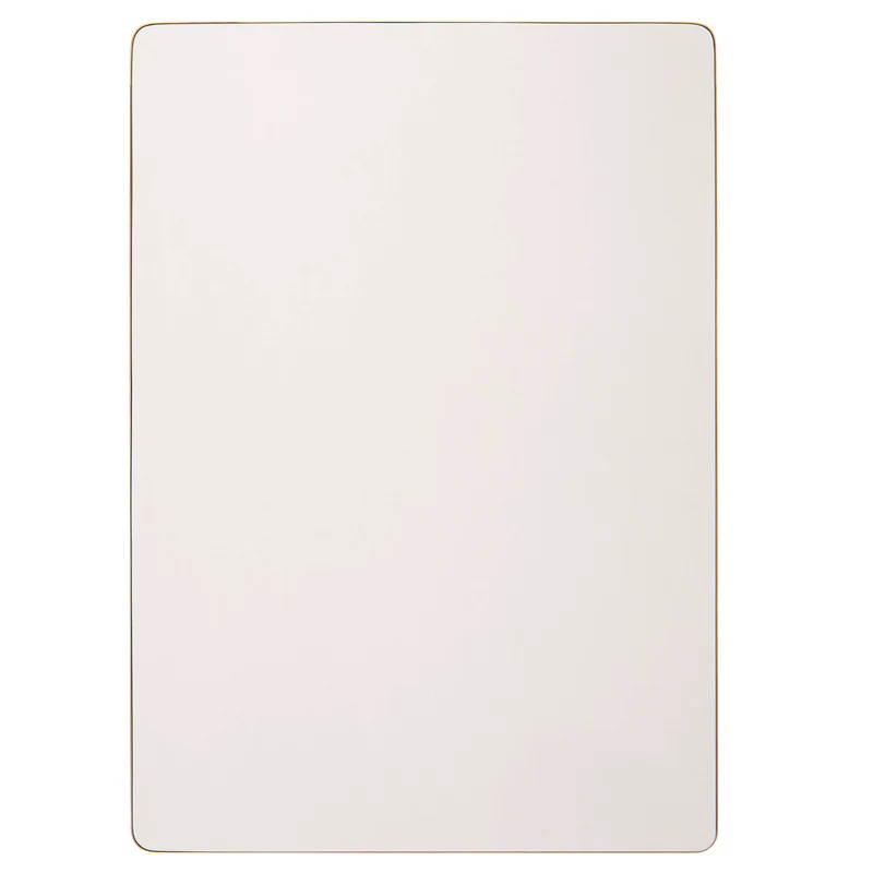 Plateau de table rectangulaire : couleur blanc - Nienhuis AMI