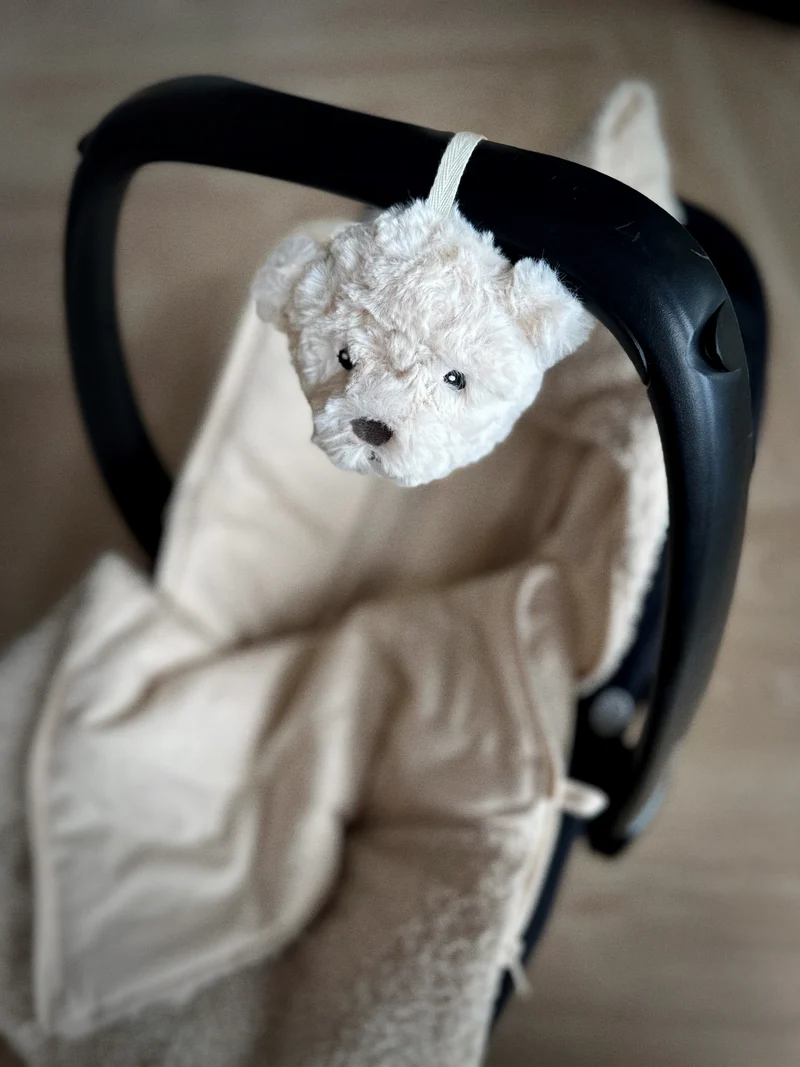 Peluche à Bruit Blanc Portable – Lou beige