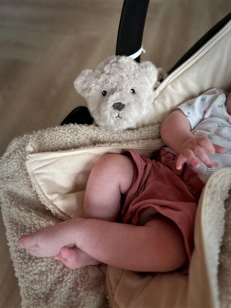 Peluche à Bruit Blanc Portable – Lou beige