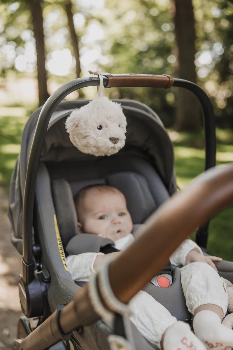 Peluche à Bruit Blanc Portable – Lou beige