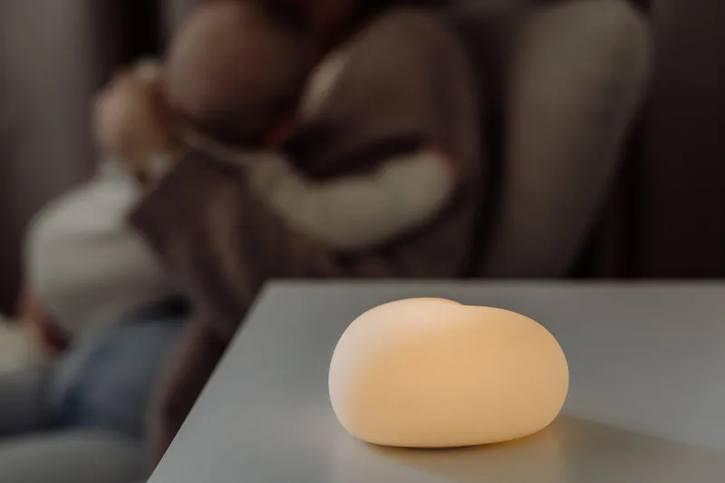 Veilleuse d’Allaitement en Silicone – Ruby Grise