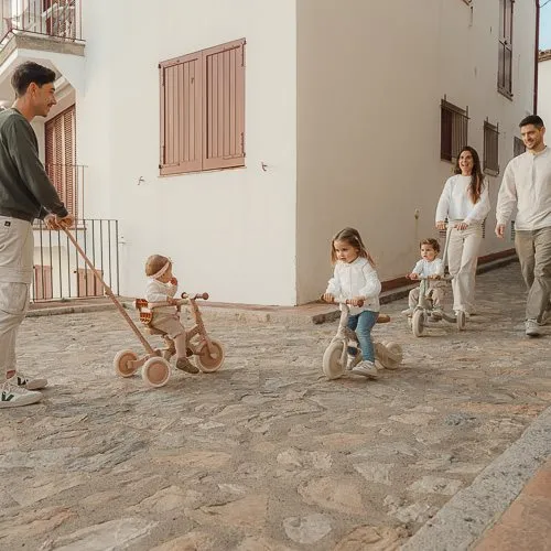 Tricycle évolutif 4 en 1 – Rose