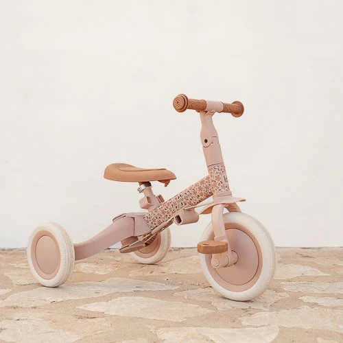 Tricycle évolutif 4 en 1 – Rose