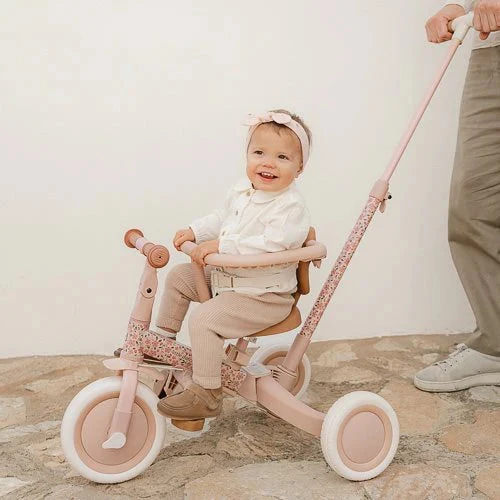 Tricycle évolutif 4 en 1 – Rose