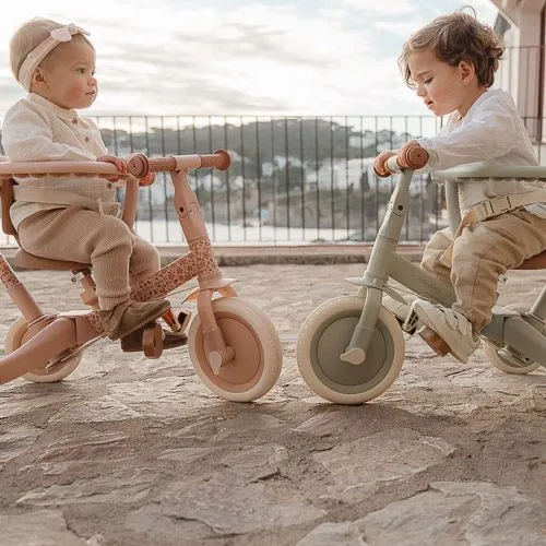 Tricycle évolutif 4 en 1 – Rose